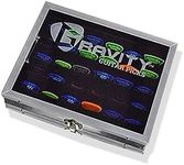 Gravity Picks: Acrylic Guitar Pics with Polished Bevels for Brighter Sound & Tighter Grip - 5 Pack (Variety Pack - 30 Picks Beautiful Collectors Case, Various Shapes, Sizes, Thicknesses, Grip Holes)