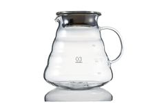 Hario V60 Glass Range Coffee Server, 800ml, Clear