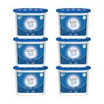 Amazon Brand - Presto! Moisture Absorber | 280g x Pack of 6 | Absorbs Up to 600Ml Each | Eliminates Musty Odour | Effective for 45 Days