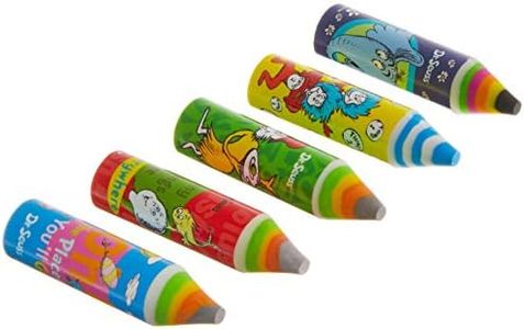 Raymond Geddes Dr. Seuss Crayon Eraser (Pack of 24)