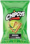 Chipoys Original Lightly Salted with Lime Rolled Corn Tortilla Chips, Gluten-Free, No Trans Fat, High Protein, Low-Calorie Flavorful Mexican Snacks, Made of Premium Crunchy Maiz Chips with Natural Ingredients