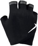 Nike Women's Gym Essential Fitness Gloves M Black/White|010