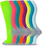 fenglaoda 8 Pairs Compression Socks