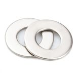 LUPANTER 5/16" Inch Stainless Flat Washers 100 Pack Made of 18-8 (304) Stainless Steel……