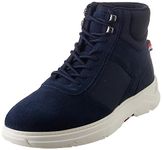 Tommy Hilfiger Men Low Boot Core Hybrid Winter Boot, Blue (Space Blue), 9 UK