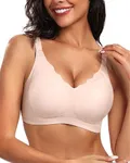 Vertvie Women's Seamless Bras No Un