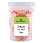 Himalayan Rose Pink Crystal Salt Coarse 1kg by Manor Springs