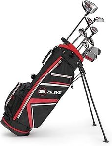 Ram Golf Accubar 16pc Golf Clubs Set - Graphite Shaft Woods and Irons - MRH