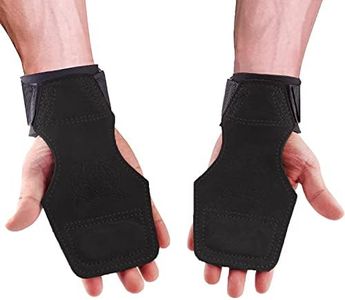 TAVIEW Lifting Wrist Straps for Olympic Weightlifting, Powerlifting, Bodybuilding, Functional Strength Training, Crossfit - Heavy-Duty Cotton Wraps, Pair Black(Tiger)