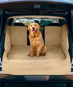 FrontPet SUV Cargo Liner for Dogs - Water-Resistant Pet Trunk Cargo Cover Mat for SUVs Sedans with Bumper Flap Protector - Trunk Cover, Non-Slip Pet Cargo Liner, Trunk Liner (35" x 40") Upgraded 2024