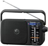 Panasonic Portable AM/FM Radio, Bat