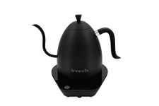 Brewista Artisan Electric Gooseneck Kettle, 1 Liter, For Pour Over Coffee, Brewing Tea, LCD Panel, Precise Digital Temperature Selection, Flash Boil and Keep Warm Settings (All Black)