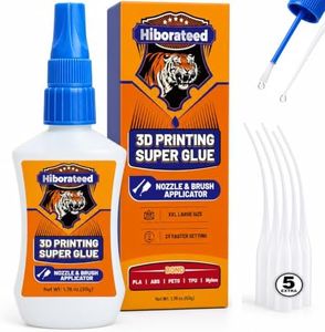 3D Printer Glue, 50g Super Glue 3D Printing Glue for PLA, ABS, PETG, TPU