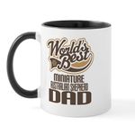 CafePress Miniature Australian Shepherd Dad Mug 11 oz (325 ml) Ceramic Coffee Mug