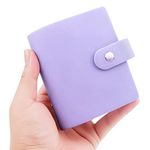 52 Pockets Mini Photo Album for Fujifilm Instax Mini Instant Film, Polaroid Snap, Z2300, SocialMatic Instant Cameras & Zip Instant Printer (Purple, 1 Pack)