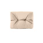 Gardenista Garden Pallet Furniture Back Cushions | Water Resistant Outdoor Pallet Quilted Pillow | Tufted Cushions for Euro Pallets | Patio Furniture Cushions Set (Corner Cushion, Stone)