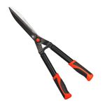 23” Heavy Duty Hedge Shears – High Carbon Steel Blades with Teflon & Chrome Coating – Garden Clippers for Bushes & Shrubs – Durable, Precision Cutting with Comfort Grip Handles