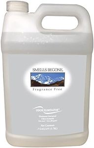 SMELLS BEGONE 1-Gallon Air Freshener Spray - Odor Eliminator - Eliminates Odors from Smoke, Trash Cans, Pets, Cars and Boats - Fragrance Free