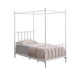 Coaster Home Furnishings Betony Twin Bed White Canopy (406055T)