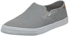 TOMS Men's Baja Sneaker, Grey, Drizzle Grey Heritage, 10