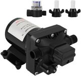 Shurflo 4008-101-E65,Hot and Cold Water Dispensers,55 Psi 3 Gallons Per Minute 7.5 Amps 12V Dc Rv Caravan Selfpriming Water Pump 4008101E65