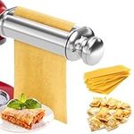 Pasta Roller Pasta Maker Attachment for Kitchenaid Stand Mixer, Washable Pasta Maker Machine, Electric Noodle Tool Stainless Steel Silver 1 Pack