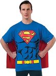 Rubie's 880470M Official Superman T-Shirt Set Costume, Men's, Medium Halloween