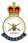 Hm Armed Forces British Army Veteran Sticker