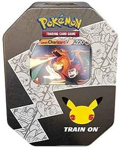 Pokemon Celebrations Tin Charizard (25th Anniv)