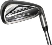 Left Handed Cobra Golf Club DS Adapt 5-PW, GW Iron Set Stiff Steel KBS Tour Lite