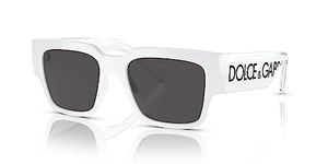 Dolce & Gabbana DG 6184 White/Dark Grey 52/18/145 men Sunglasses