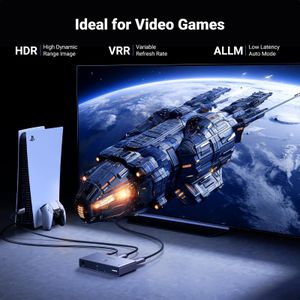 UGREEN HDMI 2.1 Switch 3x1 – 8K Ultra HD Multi-Device Selector