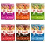 BIG BANG, Curry Kit Box – SERVES 48 | 6 Restaurant Quality Curry flavours | 100% Natural - Gluten-Free, Vegan Friendly | Perfect for Home Cooks