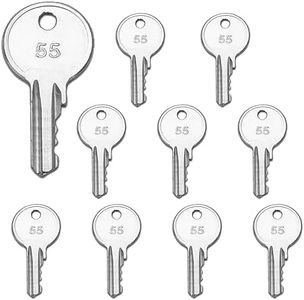 WAH LIN PARTS Equipment Keys, 10 Pack 455 Keys fit Skyjack Lifts, New Genie Lifts, Boom Lifts Scissor