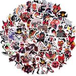 Helluva Boss Stickers| 50 Pcak | Vinyl Waterproof Anime Stickers for Laptop,Bumper,Water Bottles,Computer,Phone,Hard hat,Car Stickers and Decals,Adults Kids Teens for Stickers