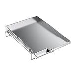 onlyfire Stainless Steel Side Burner Griddle Plate BBQ Plancha Universal for Almost All Gas Grills