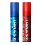 Spraymintt Mouth Freshener | 175+ sprays of instant long lasting with Zero Calories Freshness | Icymint flavour + Colablast flavour | 15g - Combo of 2