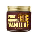 Pure Ground Vanilla Powder | Pure Madagascar Grade A Ground Vanilla Beans for Bakers, Chefs, Ice Cream Makers, and Home Cooks | Beyond Good Vanilla
