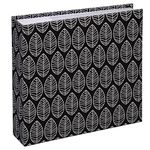 Hama 2222 "La Fleur" Memo Photo Album | 22.5 x 22.5 cm for 200 photos in 10x15 cm format | Black