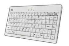 Adesso AKB-110W - EasyTouch Mini USB Keyboard, White