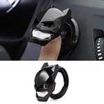 Car Engine Start Button Cover ABS General Motors Ignition Switch Decorative Cover, auto Interior Ignition Accessories Bat car Start Ring, (Black)