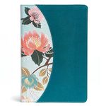 The CSB Study Bible For Women, Teal Flowers LeatherTouch, Indexed: Faithful and True