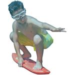 Poolmaster Swimming Pool Underwater “Surf” Board and Kickboard Pool Toy, Red