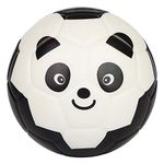 BORPEIN 6 Inches Mini Soccer,Cute Animal Design Soft Foam Ball For Kids Toddlers, Soft and Bouncy,Perfect Size For Kids Playing Dispatched from UK（panda）