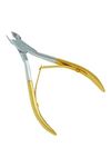 Stainless Steel Cuticle Nipper Golden 10cm