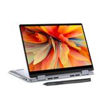 Dell Inspiron 14 7440 2in1 Laptop - 14 inch Touch FHD+ 250nits (35.56cm) Display, Intel Core i5-1334U, 16 GB DDR5 RAM, 512 GB SSD, Dell Active Pen, Intel Graphics, Ice Blue, Backlit KB + FPR, 1.71Kg