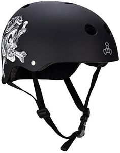 Triple Eight Elliot Sloan Signature Edition Sweatsaver Helmet, Small/Medium, Black Rubber