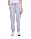 M17 Women Ladies Recycled Girls Slim Leg Jogging Bottoms Sweatpants Pants Casual Joggers Trousers Tracksuit Lounge Yoga Gym Pockets (L, Light Grey Marl)