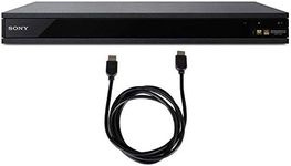 Sony 4K UHD Blu-ray Player with HDR and Dolby Atmos (UBP-X800M2) with 6ft High Speed HDMI Cable Black