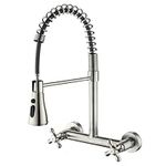 BEIYI Wall Mount Faucet 8 Inches Ce